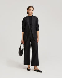 LOLA LINEN JACKET WOMENS SUITS JKTS COATS