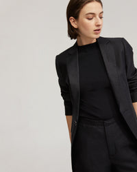 LOLA LINEN JACKET WOMENS SUITS JKTS COATS