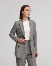 Billie Eco Checked Suit Jacket WOMENS SUITS JKTS COATS