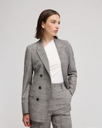 Billie Eco Checked Suit Jacket WOMENS SUITS JKTS COATS
