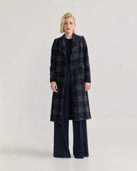 Lily Checked Wool Coat - Available ~ 1-2 weeks WOMENS SUITS JKTS COATS