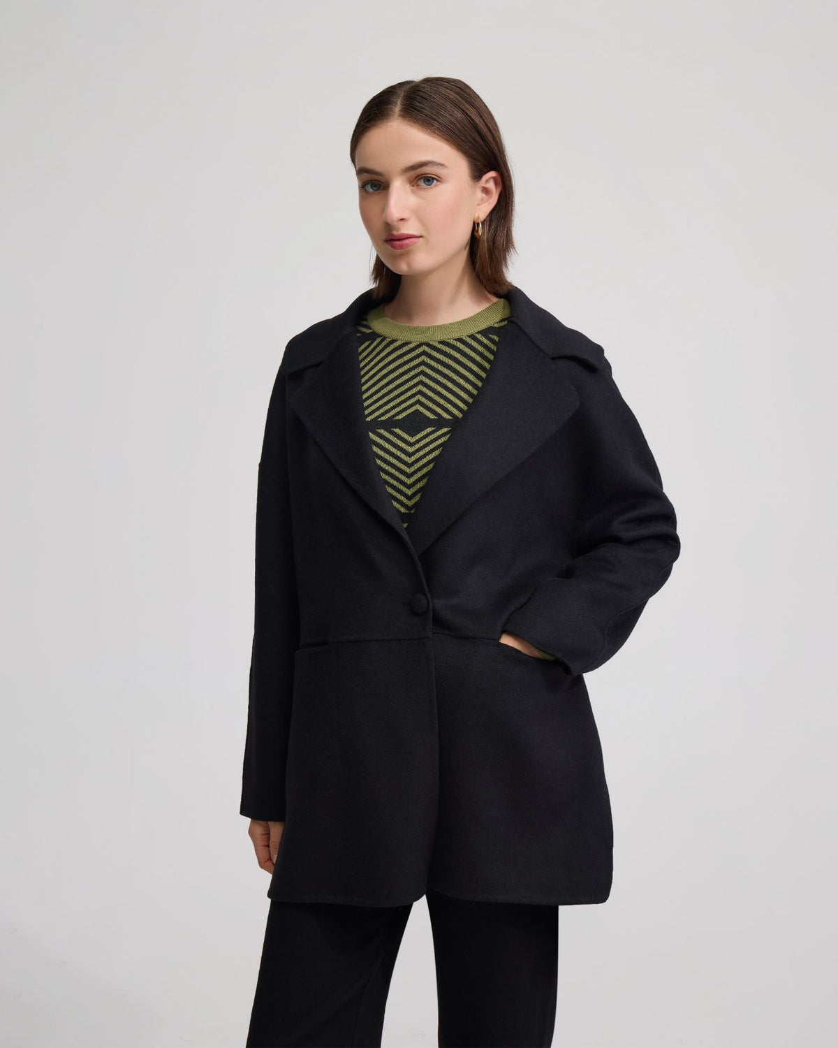 Ambrose Double Face Wool Jacket WOMENS SUITS JKTS COATS