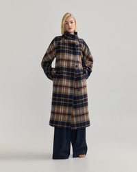 Edi Wool Checked Coat WOMENS SUITS JKTS COATS