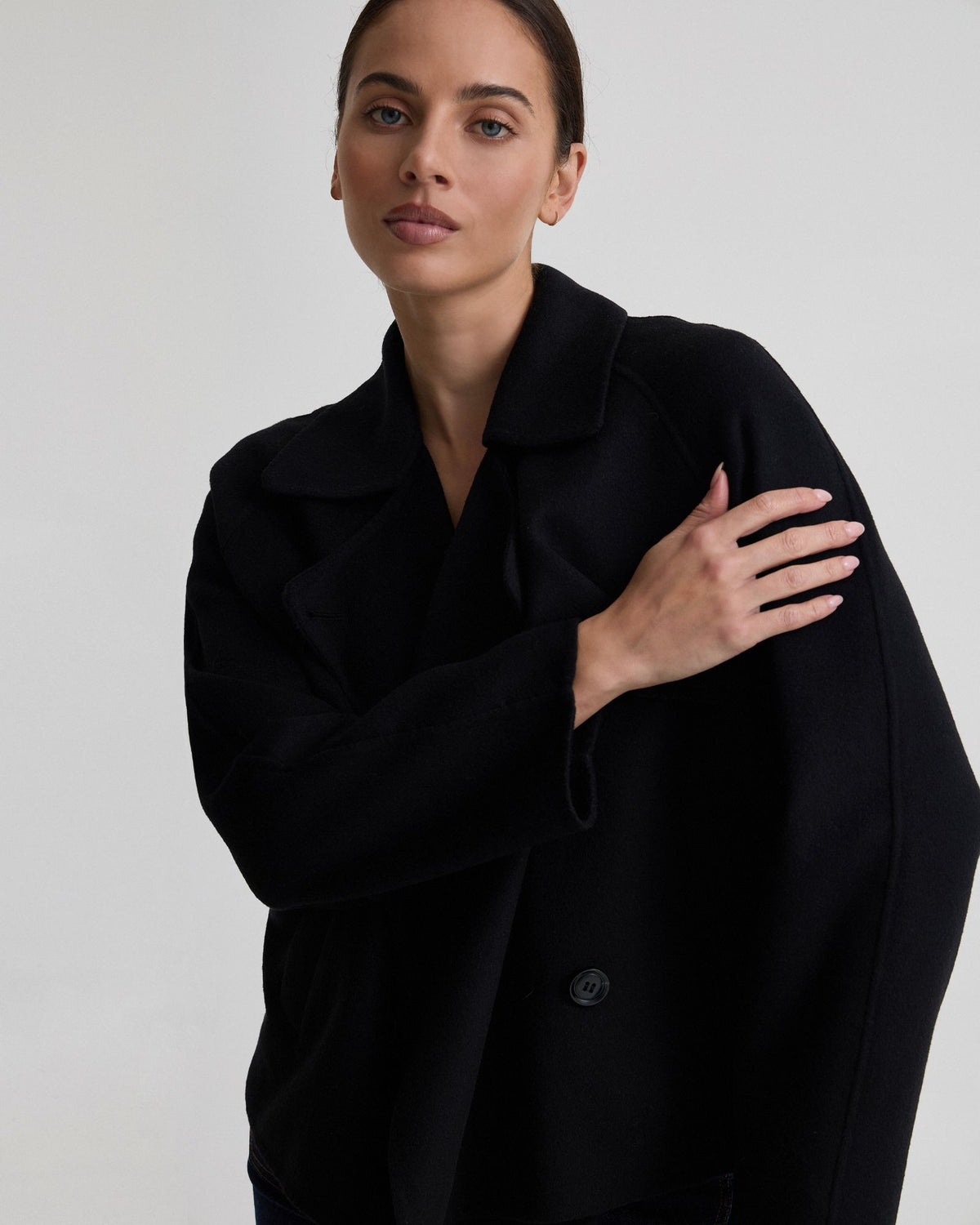 Daisy Wool Crop Trench Jacket WOMENS SUITS JKTS COATS