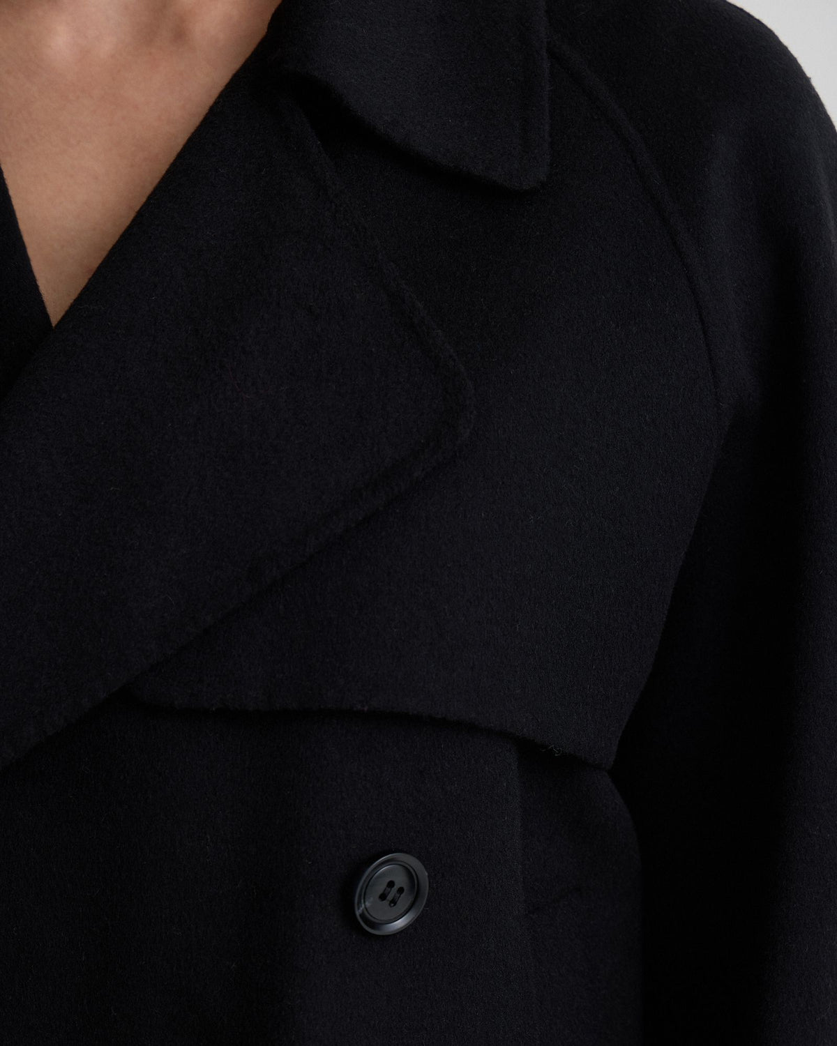 Daisy Wool Crop Trench Jacket WOMENS SUITS JKTS COATS