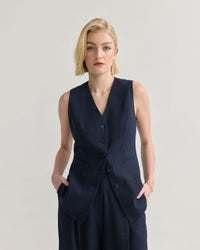 Alice Checked Waistcoat WOMENS SUITS JKTS COATS