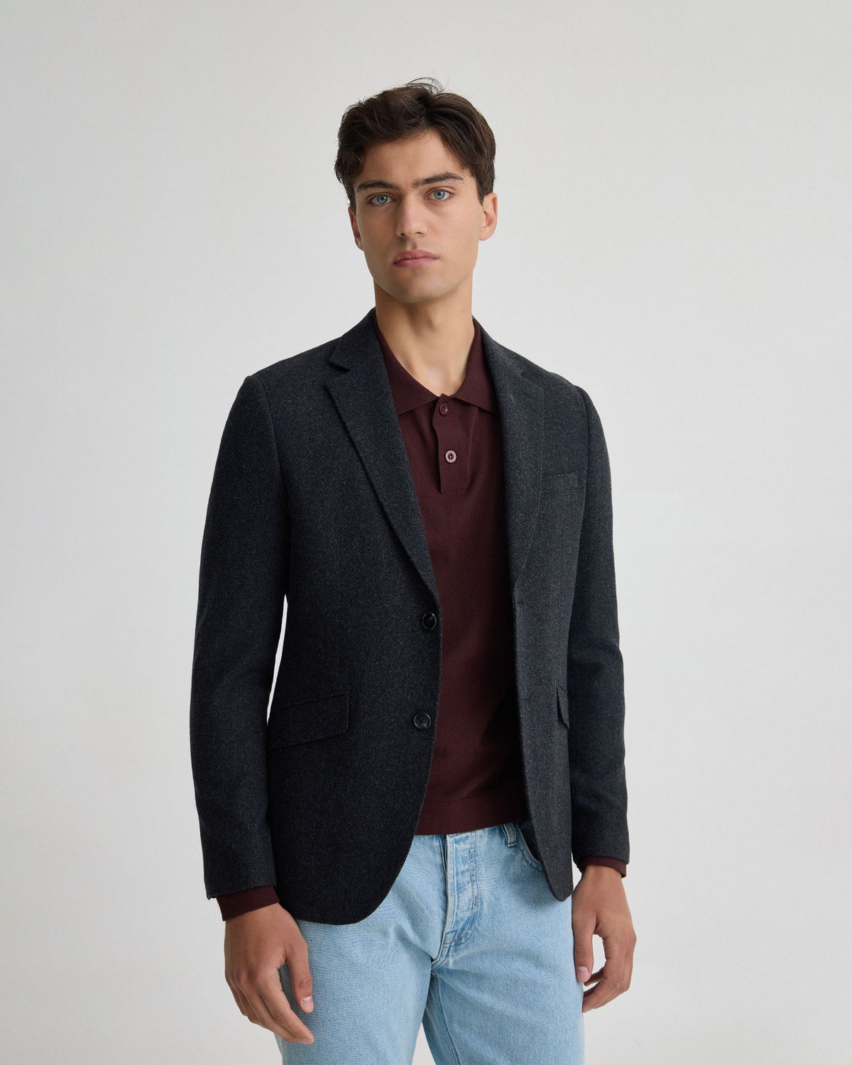 Blake Wool Blend Blazer MENS JACKETS AND COATS