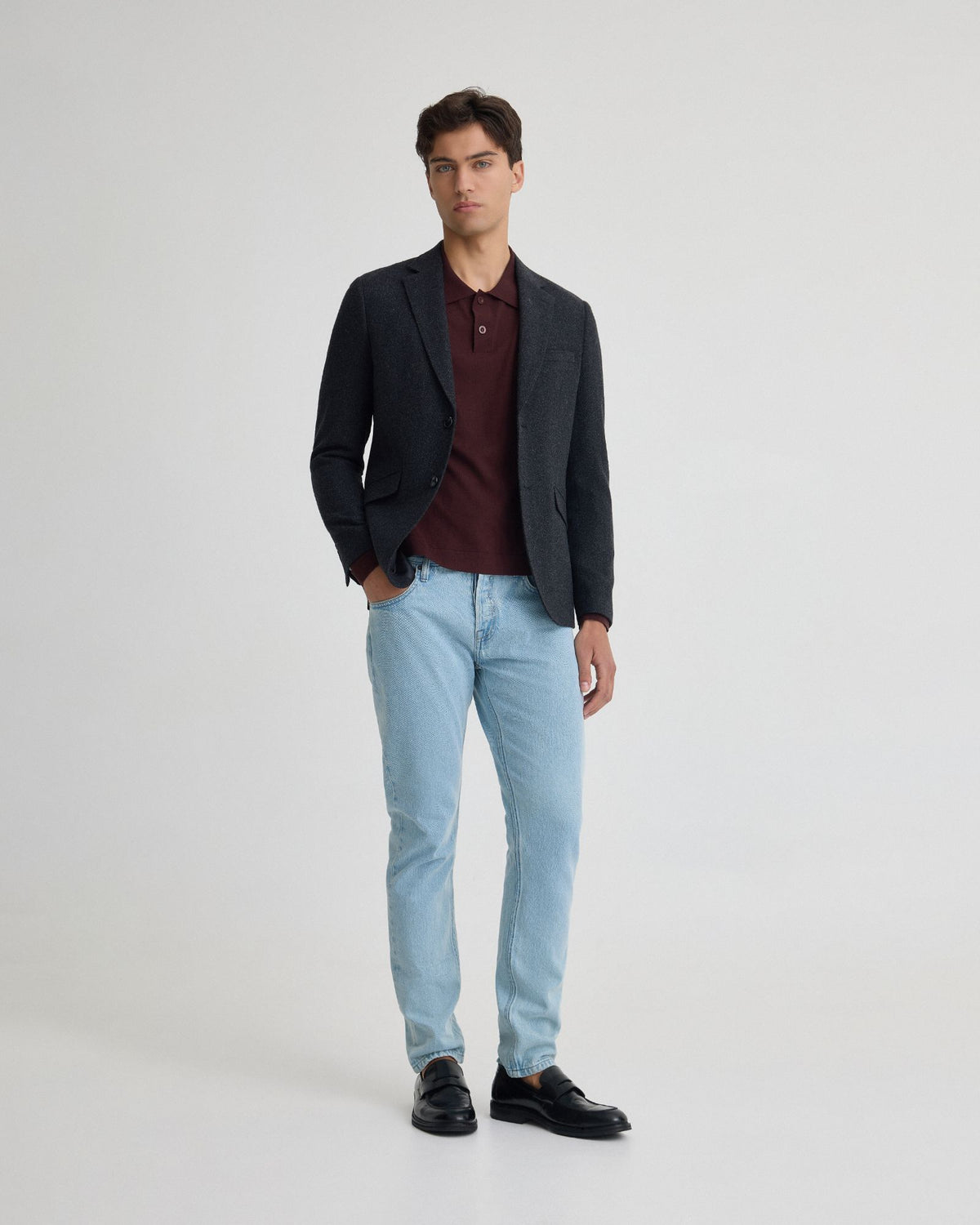 Blake Wool Blend Blazer MENS JACKETS AND COATS