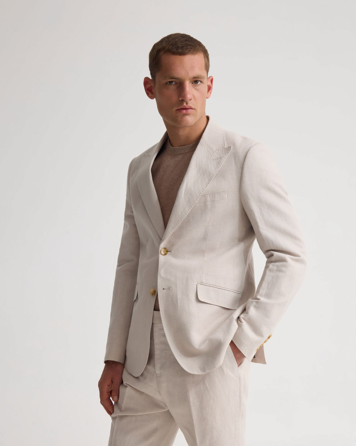 Blake Linen Blazer MENS JACKETS AND COATS