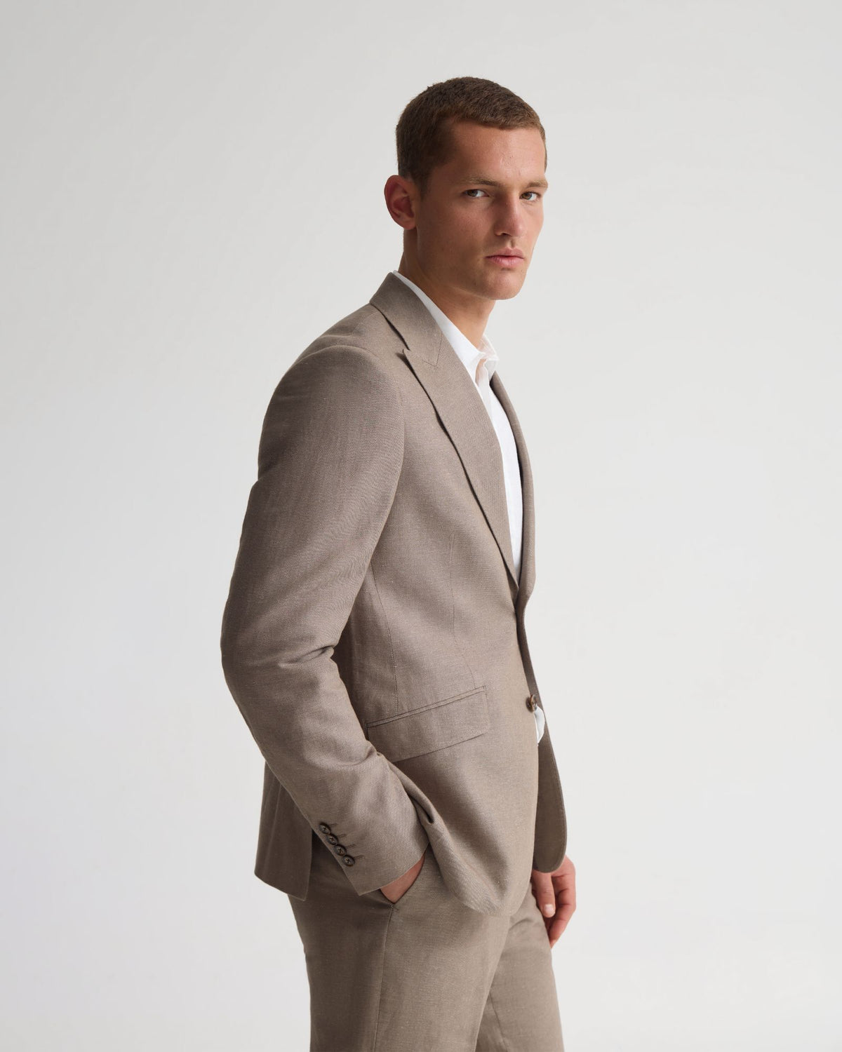 Blake Linen Blazer MENS JACKETS AND COATS