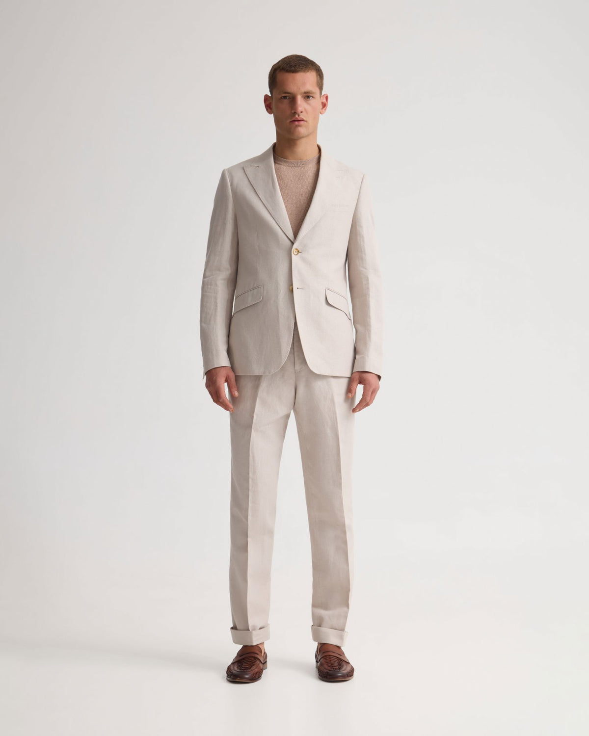 Byron Linen Blend Pants MENS TROUSERS