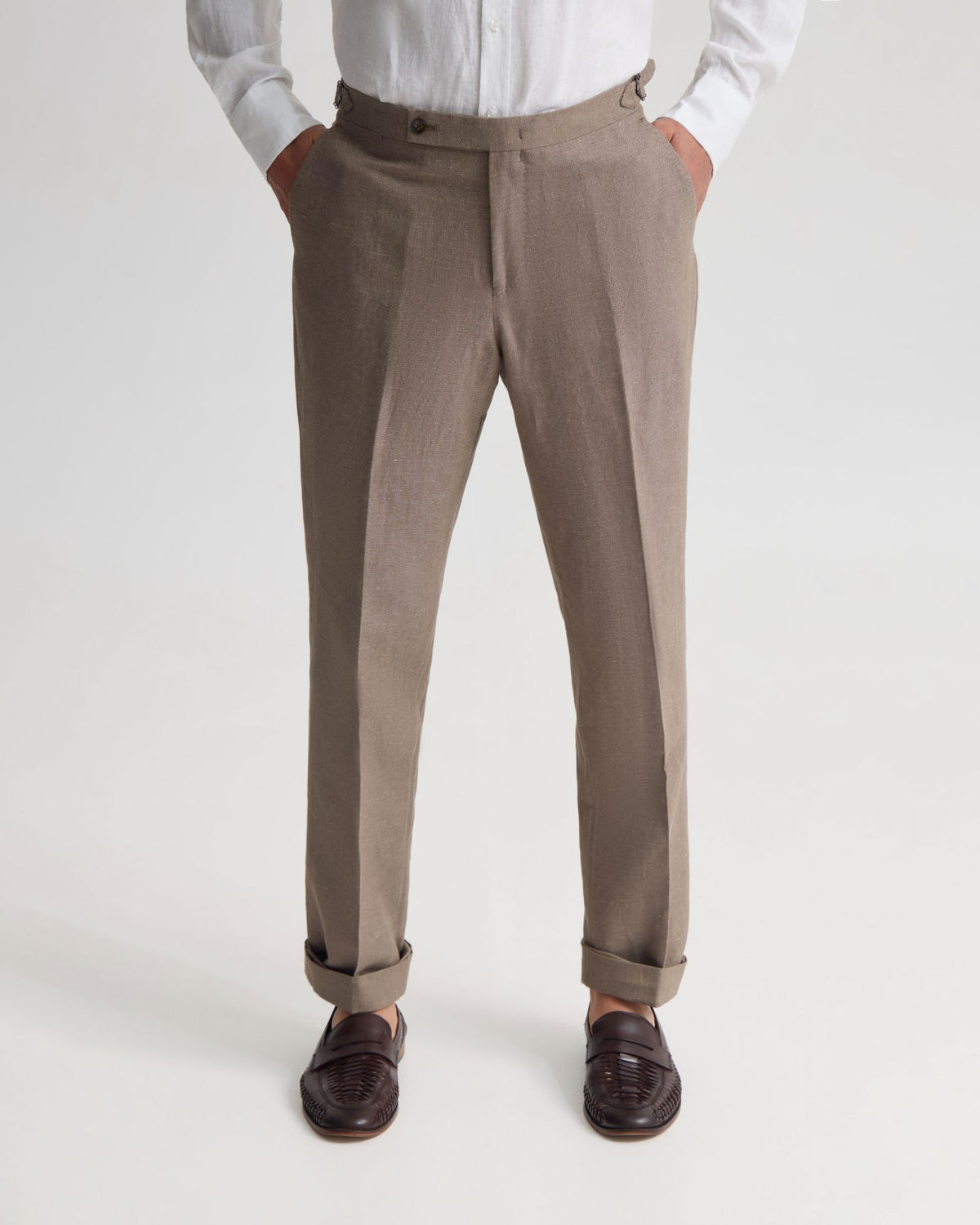 Byron Linen Blend Pants MENS TROUSERS