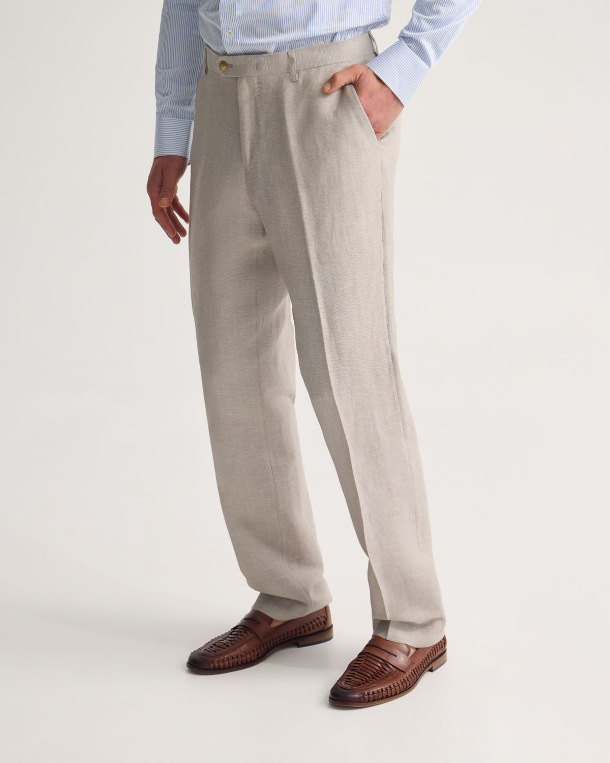 Wordsworth Wool/Linen Suit Trouser MENS SUITS