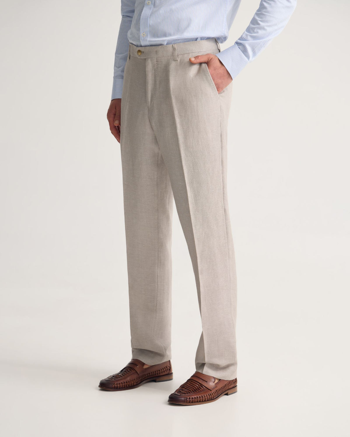 Wordsworth Wool/Linen Suit Trouser MENS SUITS