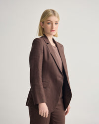 Raffi Linen Blazer WOMENS SUITS JKTS COATS