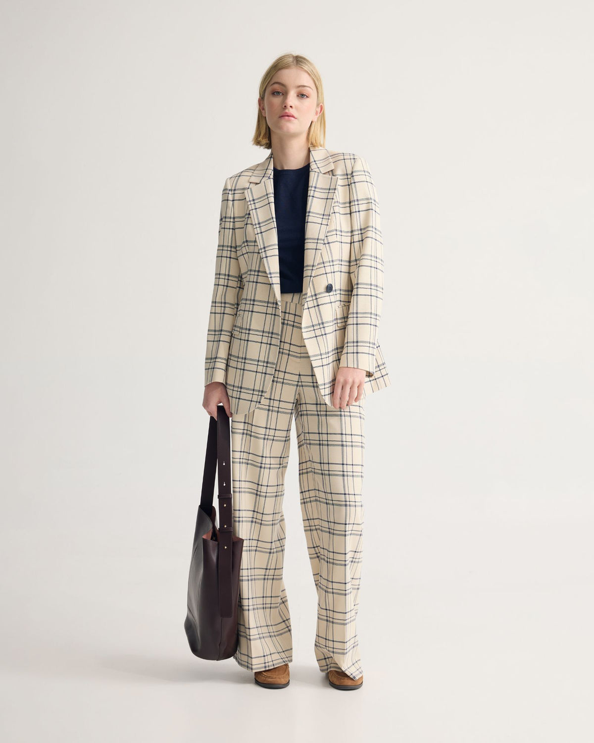 Raffi Checked Suit Jacket WOMENS SUITS JKTS COATS