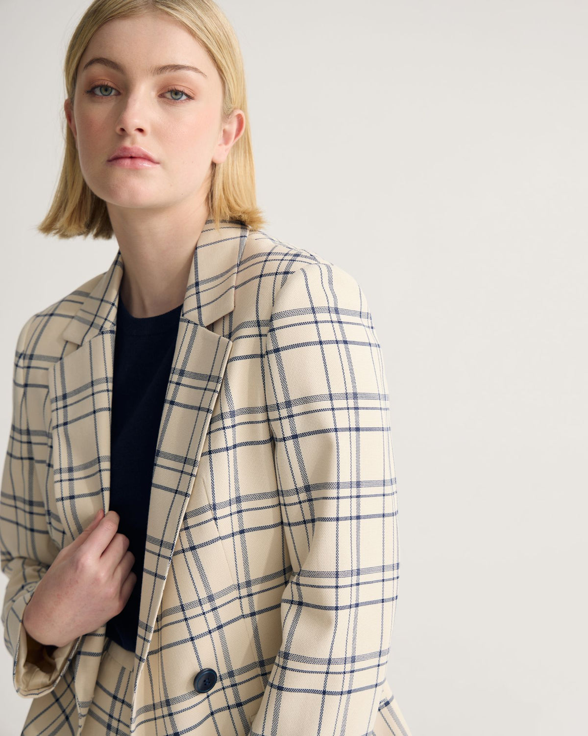 Raffi Checked Suit Jacket WOMENS SUITS JKTS COATS