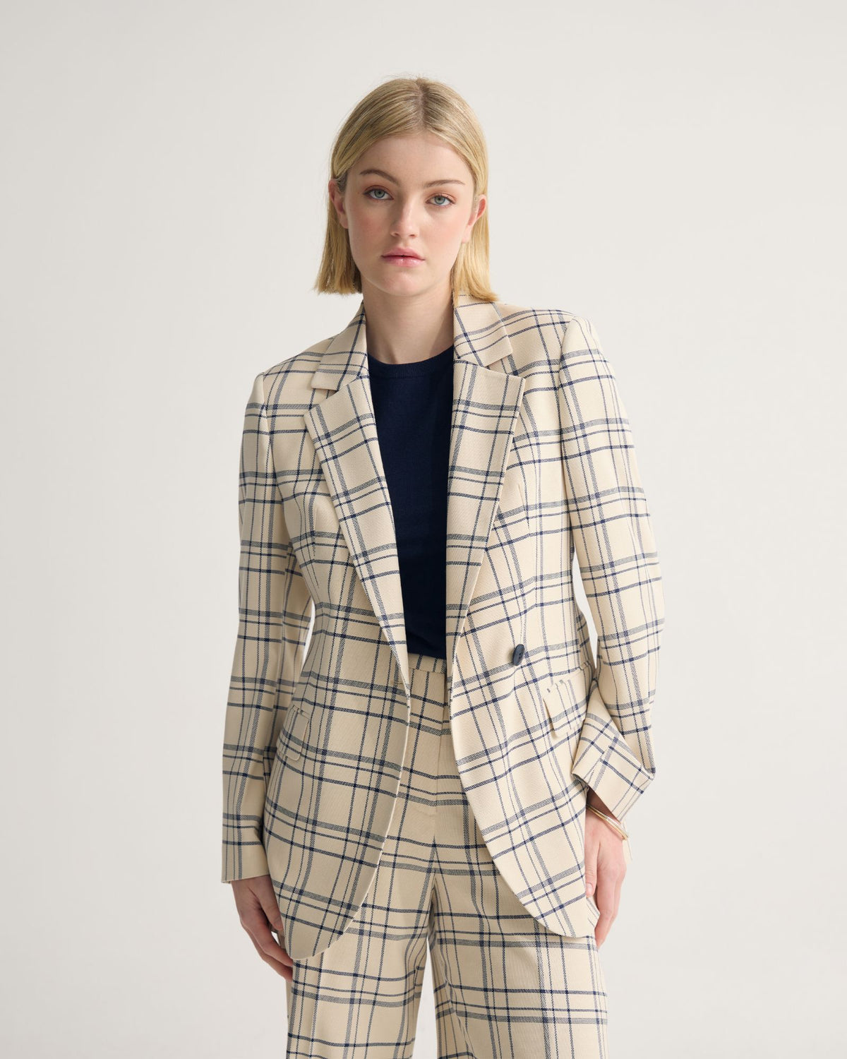 Raffi Checked Suit Jacket WOMENS SUITS JKTS COATS