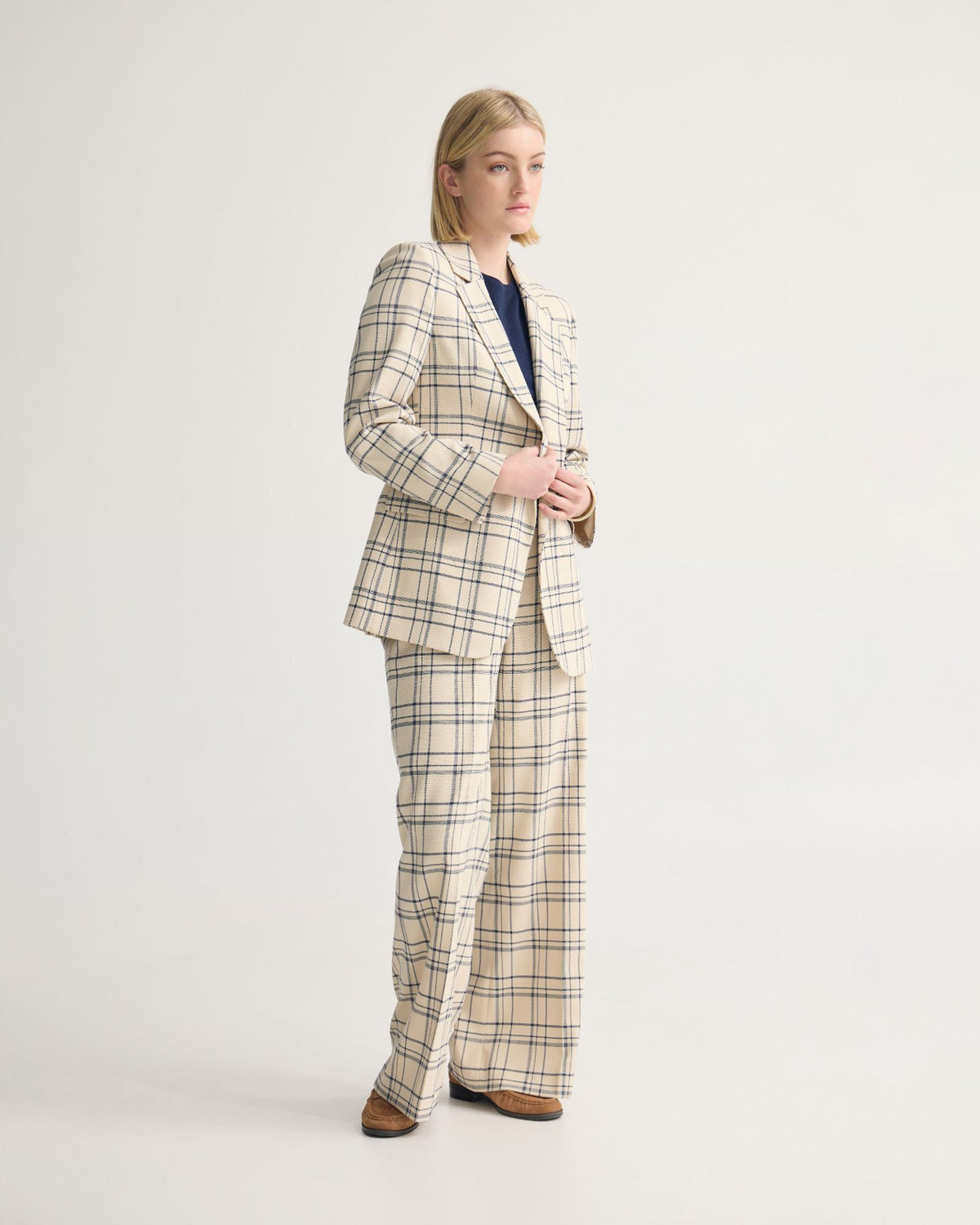 Lauren Check Suit Pant WOMENS SUITS JKTS COATS
