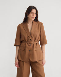 Posey Short Sleeve Jacket WOMENS SUITS JKTS COATS