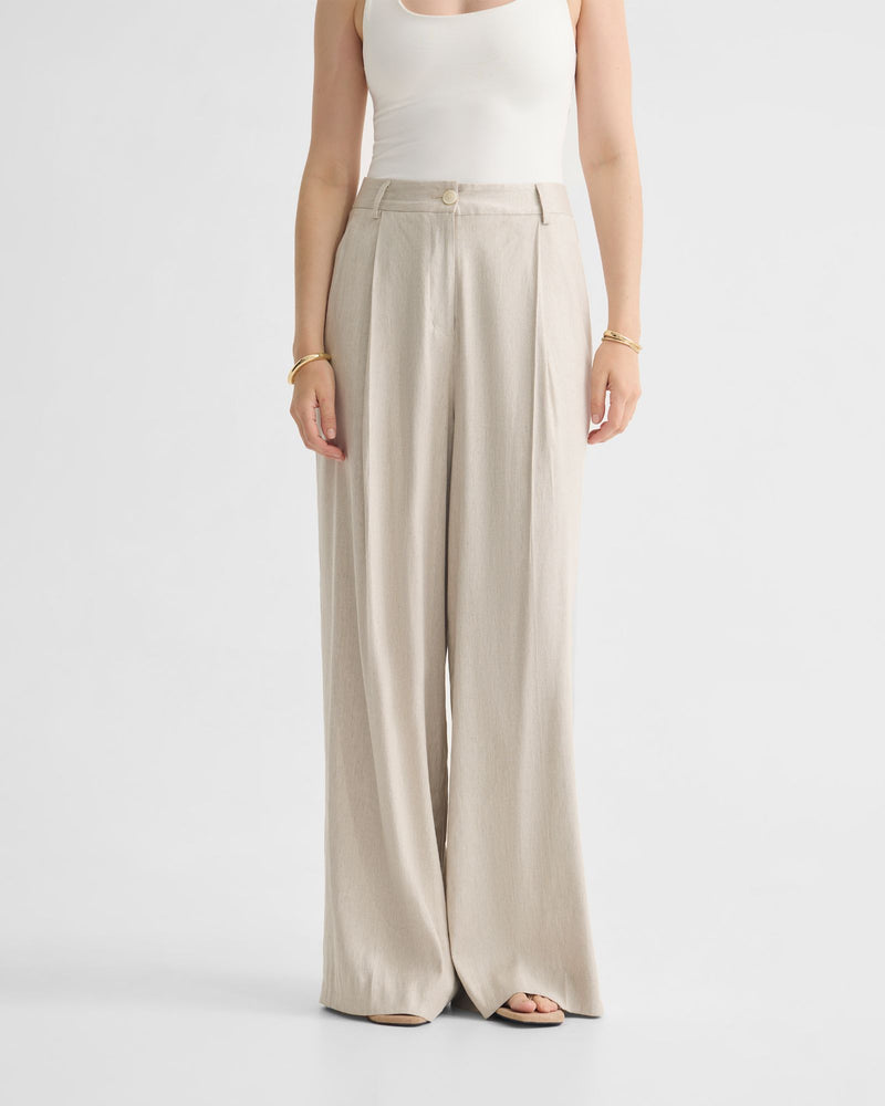 Margot Stretch Linen Pant WOMENS SUITS JKTS COATS