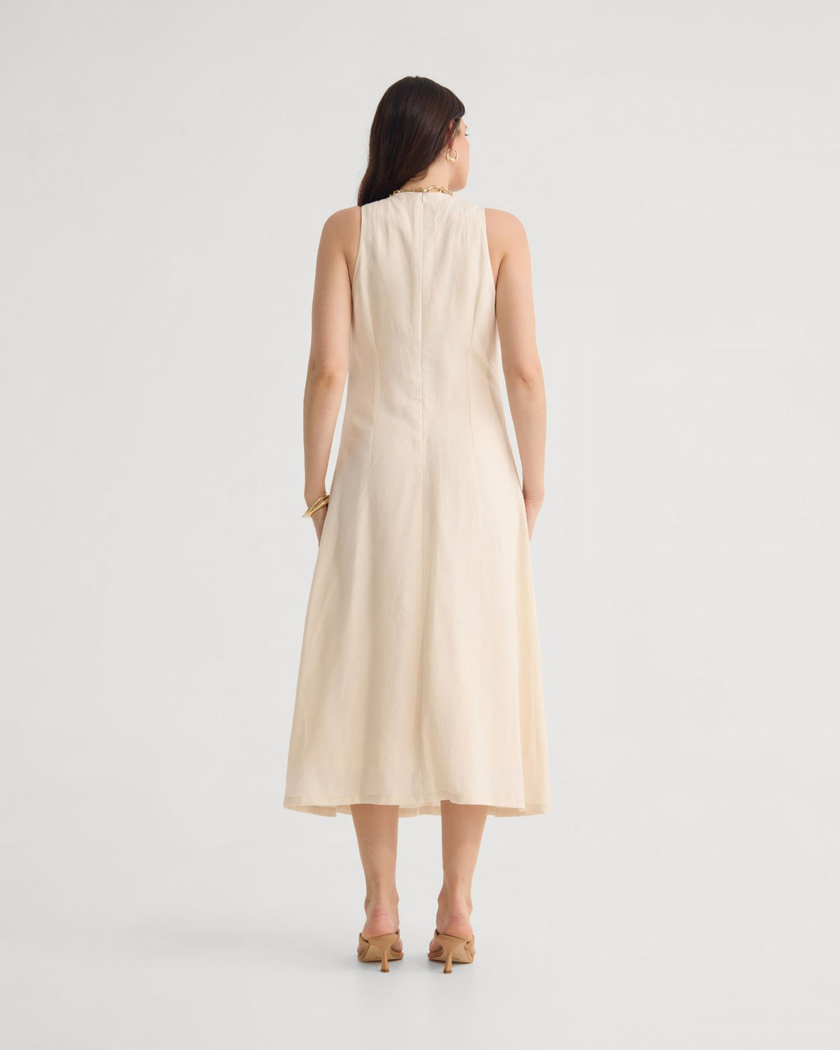 Miriam Linen Blend Dress WOMENS DRESSES