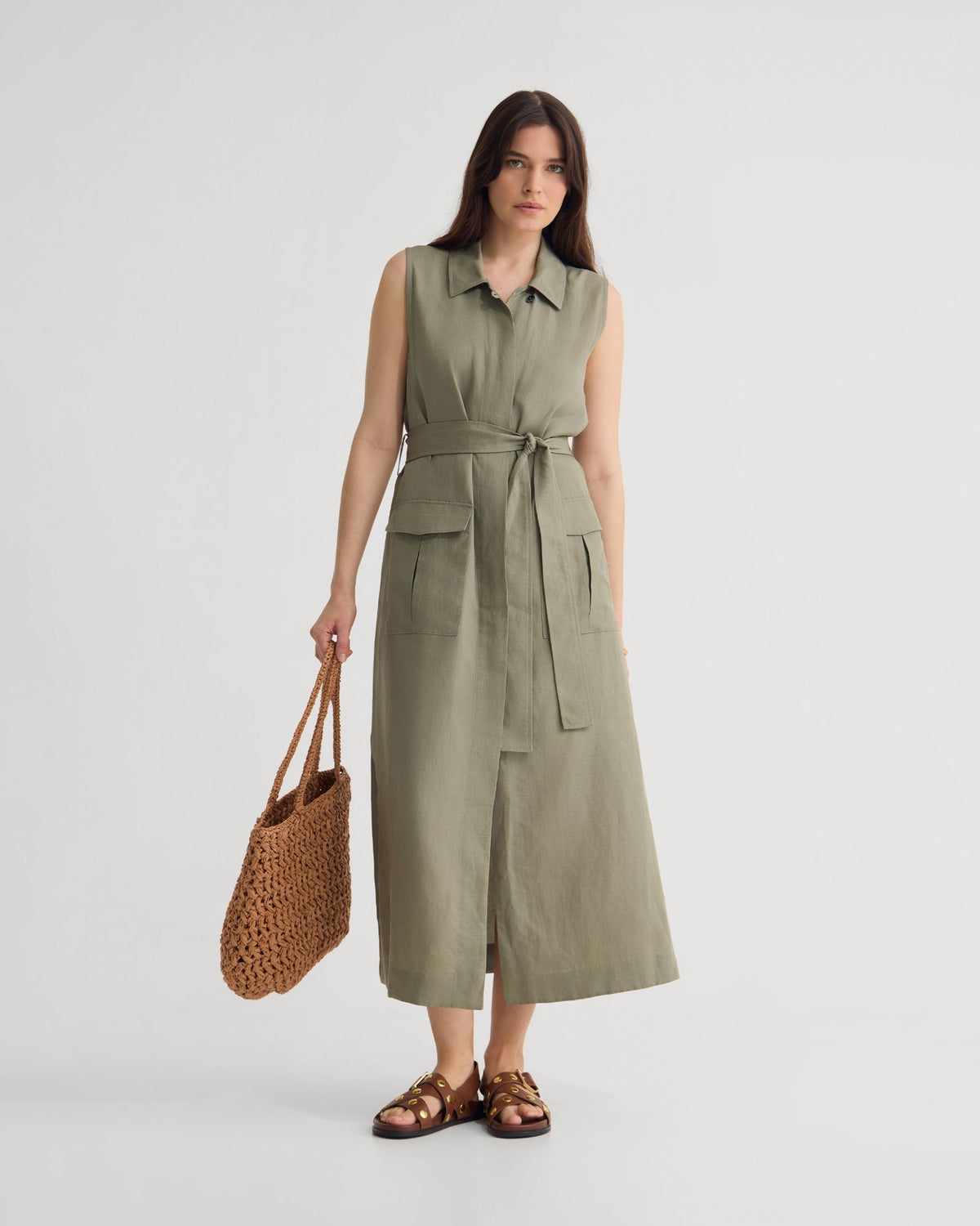 Olympia Midi Dress WOMENS DRESSES