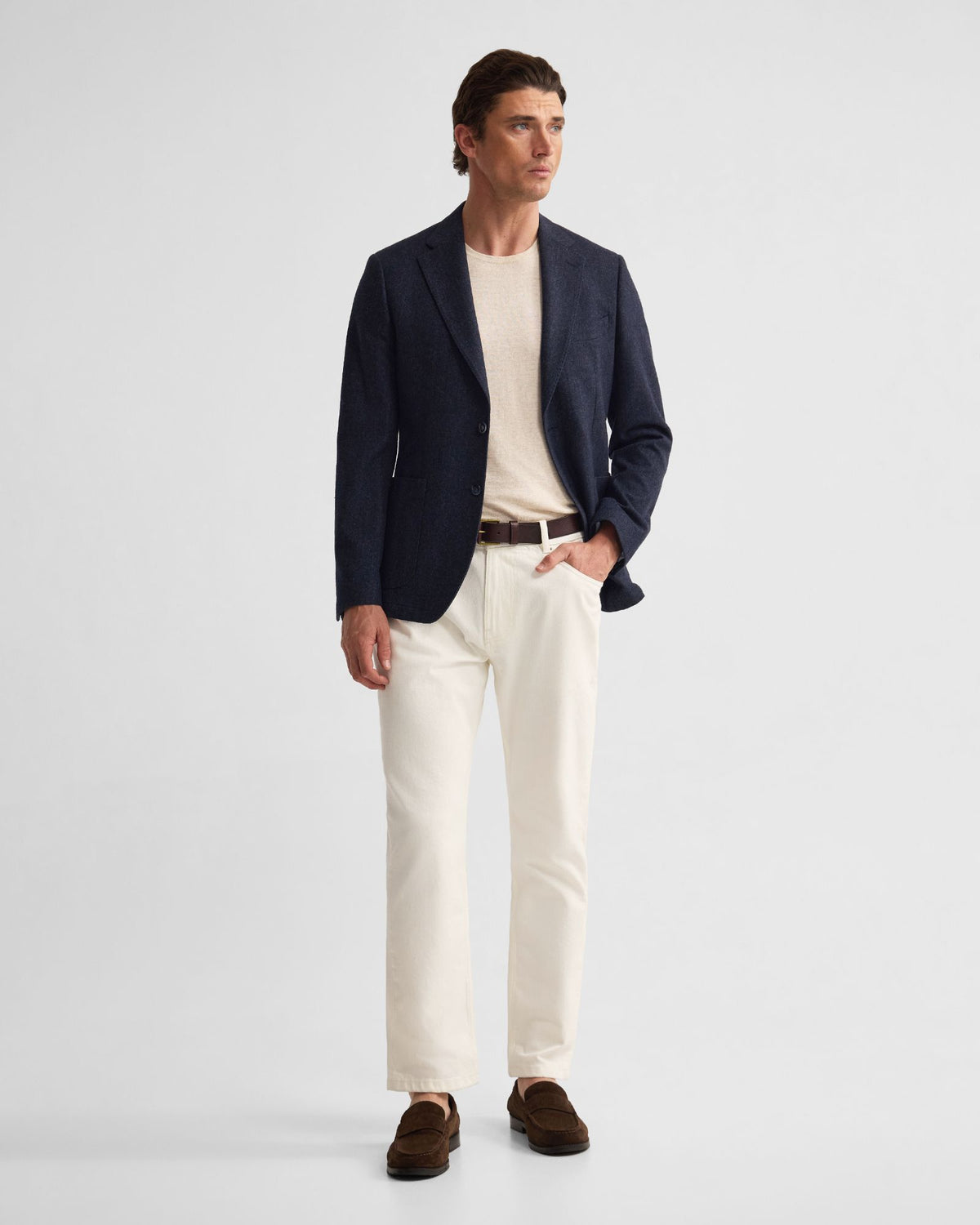 Wordsworth Luxury Herringbone Blazer MENS JACKETS AND COATS