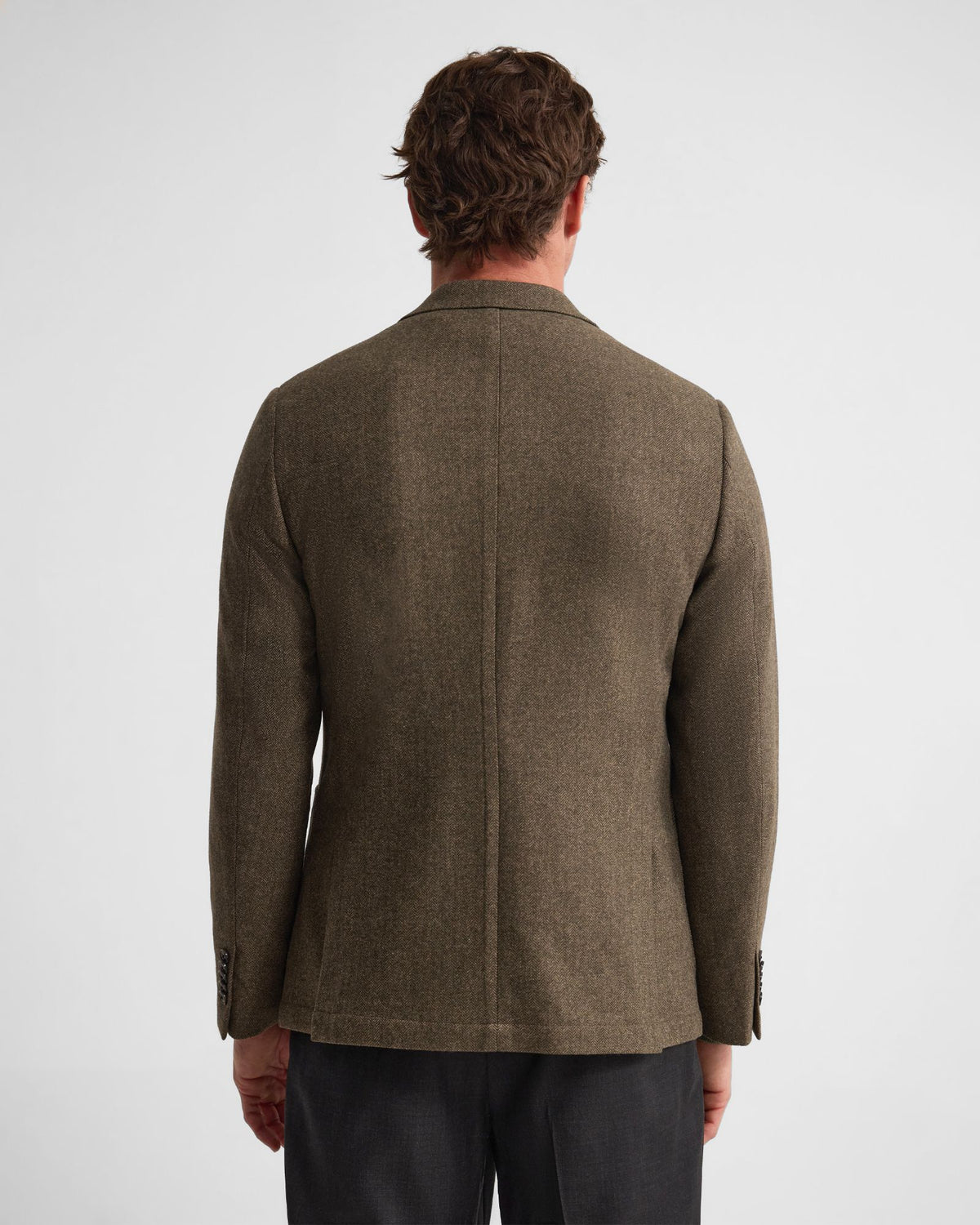 Wordsworth Luxury Herringbone Blazer MENS JACKETS AND COATS