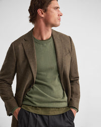 Wordsworth Luxury Herringbone Blazer MENS JACKETS AND COATS