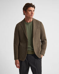 Wordsworth Luxury Herringbone Blazer MENS JACKETS AND COATS