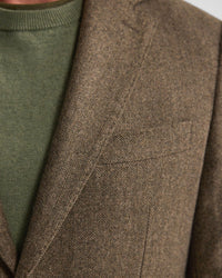 Wordsworth Luxury Herringbone Blazer MENS JACKETS AND COATS