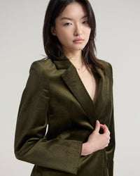 Raffi Velvet Blazer WOMENS SUITS JKTS COATS