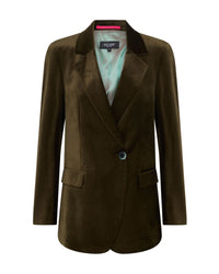 Raffi Velvet Blazer WOMENS SUITS JKTS COATS