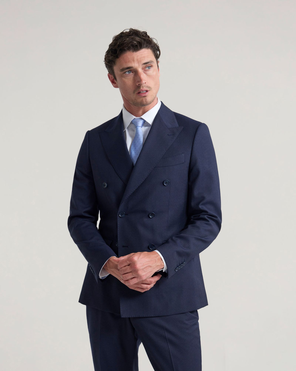 Hardy Double Breast Stripe Jacket MENS SUITS