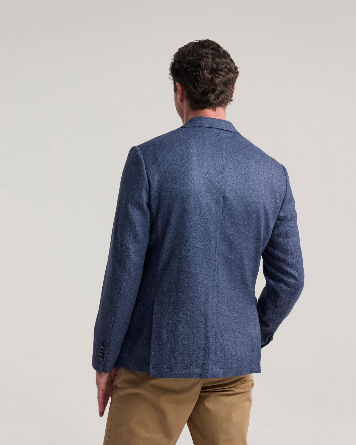Wordsworth Wool Herringbone Blazer MENS JACKETS AND COATS