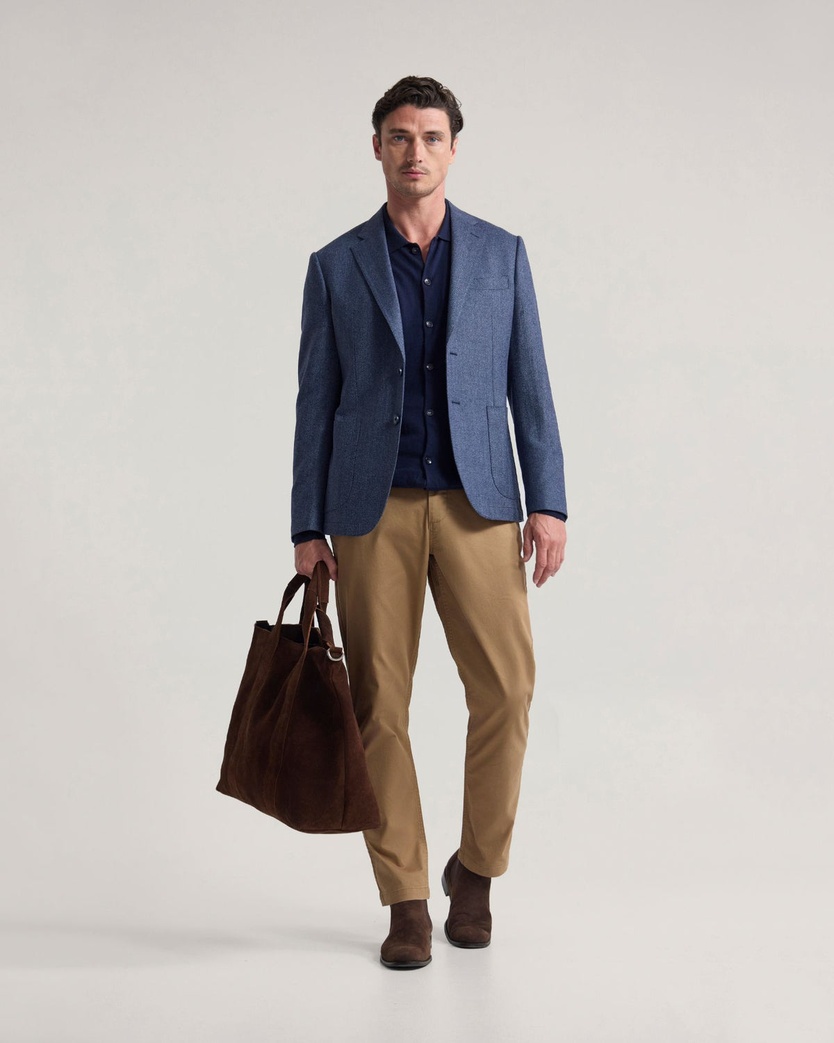 Wordsworth Wool Herringbone Blazer MENS JACKETS AND COATS