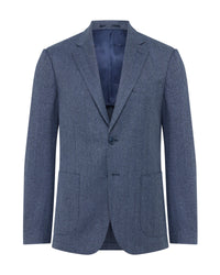 Wordsworth Wool Herringbone Blazer MENS JACKETS AND COATS