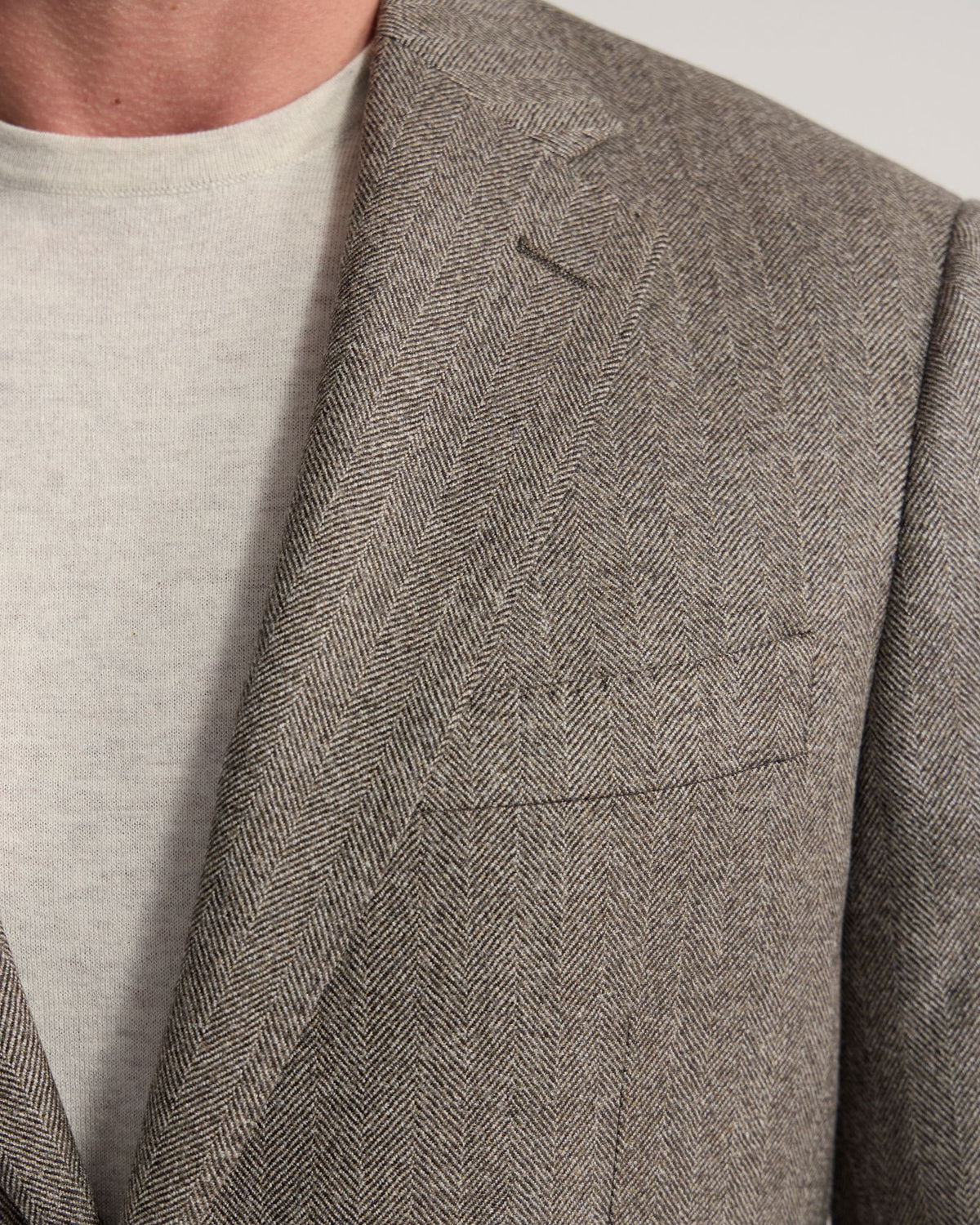 Wordsworth Wool Herringbone Blazer MENS JACKETS AND COATS