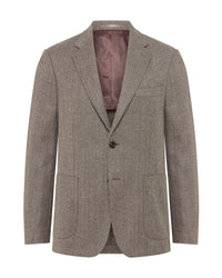 Wordsworth Wool Herringbone Blazer MENS JACKETS AND COATS
