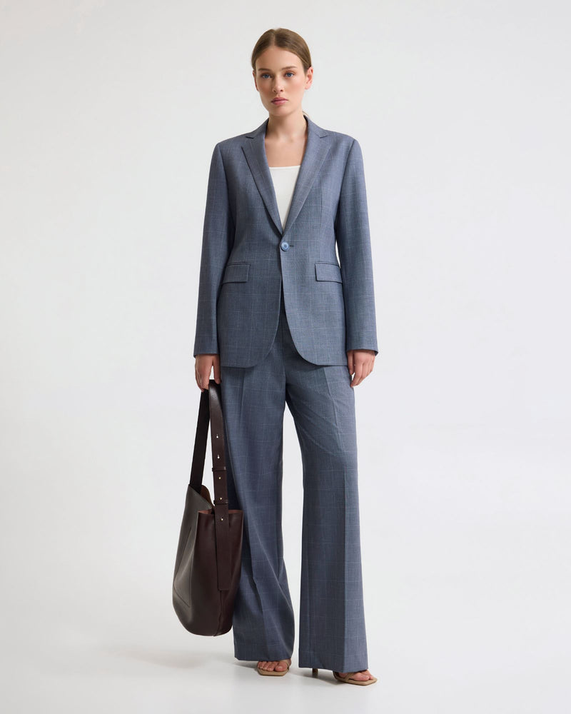 Ebony Wool Blend Suit Jacket WOMENS SUITS JKTS COATS