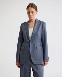 Ebony Wool Blend Suit Jacket WOMENS SUITS JKTS COATS