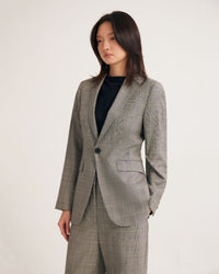 Ebony Pure Wool Suit Jacket WOMENS SUITS JKTS COATS