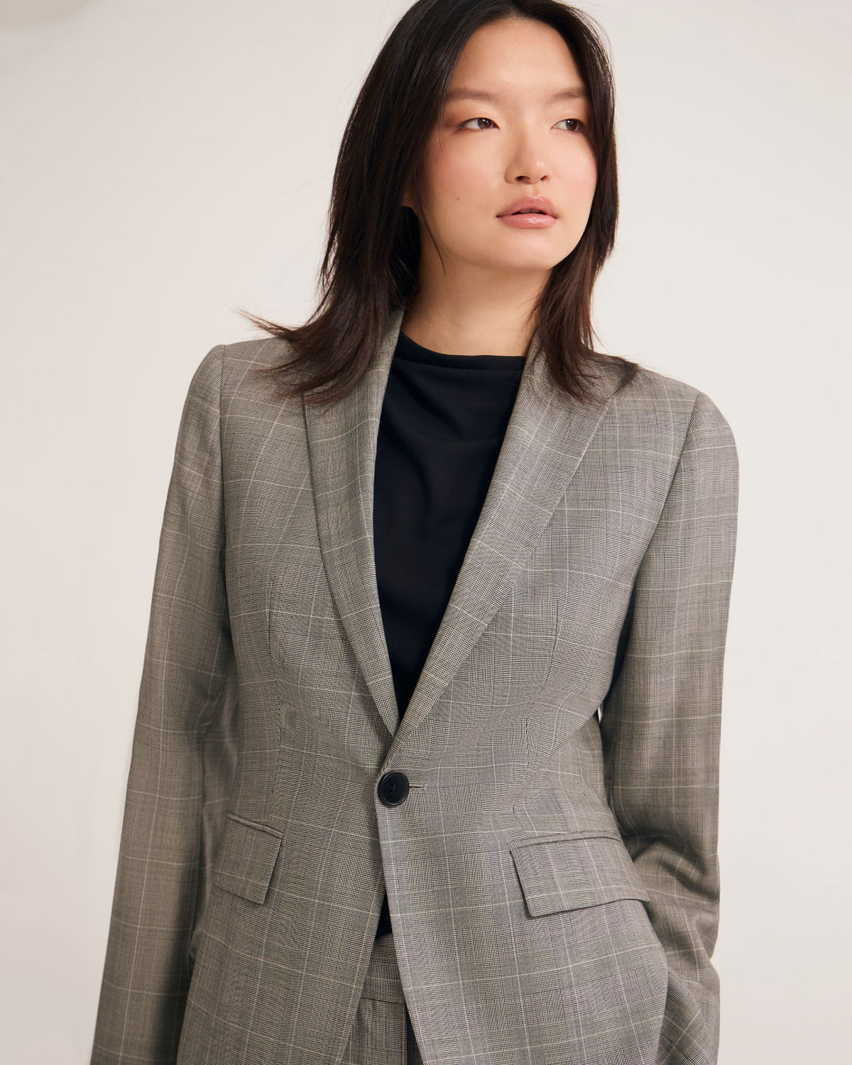 Ebony Pure Wool Suit Jacket WOMENS SUITS JKTS COATS