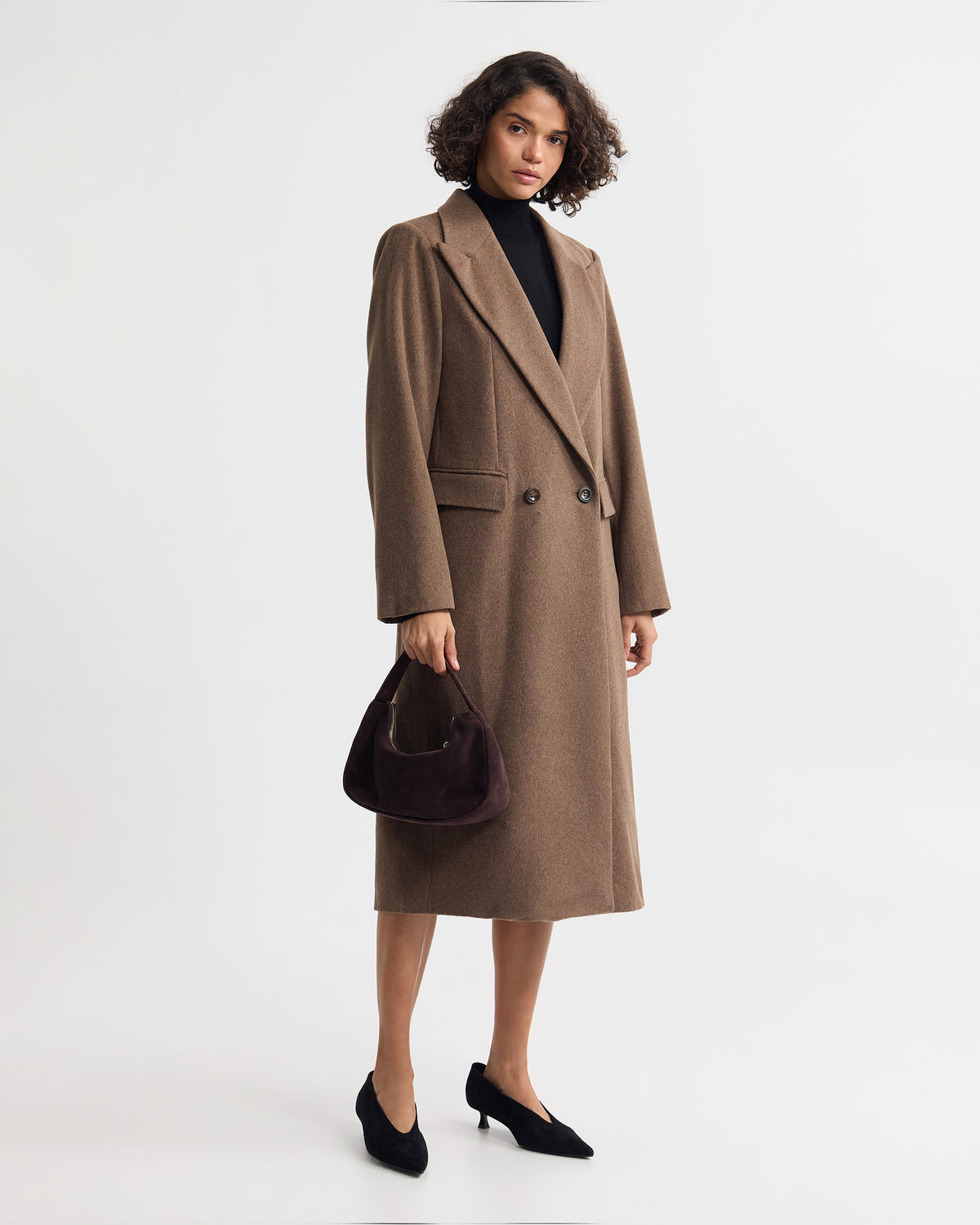 Saskia Double Breasted Wool Rich Coat WOMENS SUITS JKTS COATS