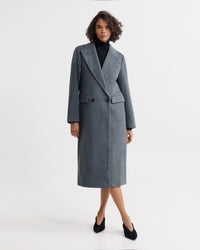 Saskia Double Breasted Wool Rich Coat WOMENS SUITS JKTS COATS
