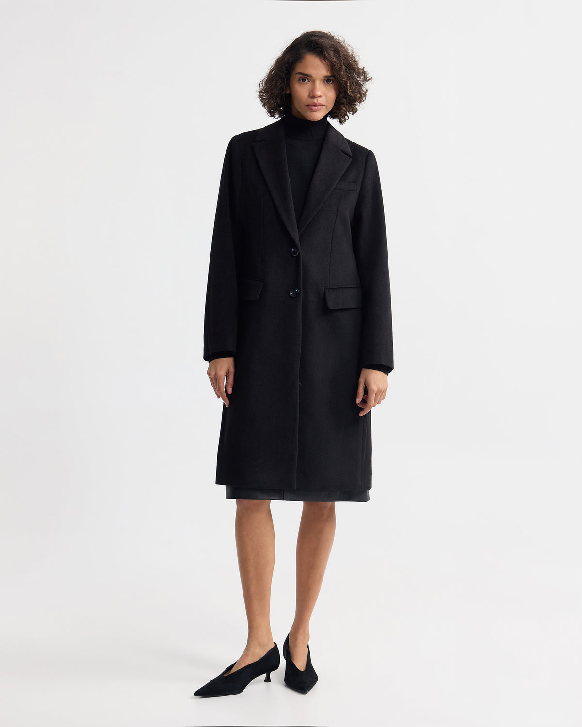 Ruby Wool Rich Tailored Overcoat WOMENS SUITS JKTS COATS