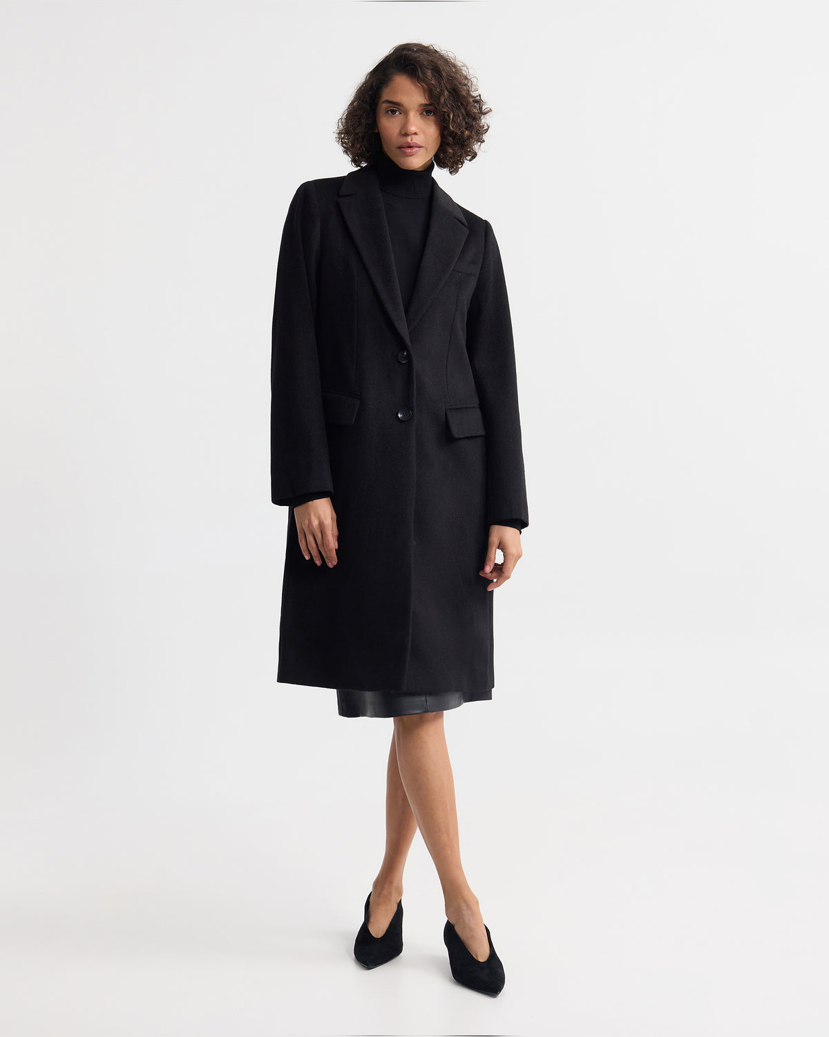 Ruby Wool Rich Tailored Overcoat WOMENS SUITS JKTS COATS