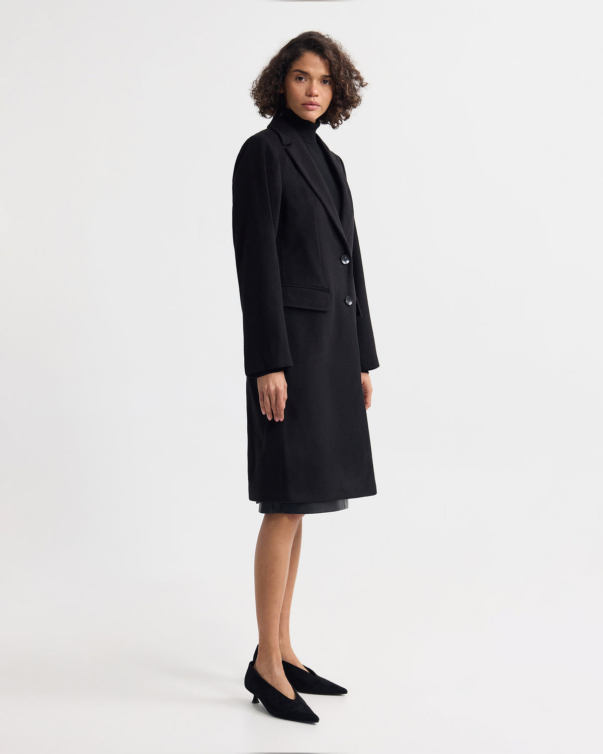 Ruby Wool Rich Tailored Overcoat WOMENS SUITS JKTS COATS