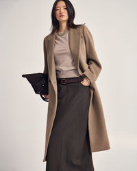 Saskia Double Breasted Wool Rich Coat WOMENS SUITS JKTS COATS